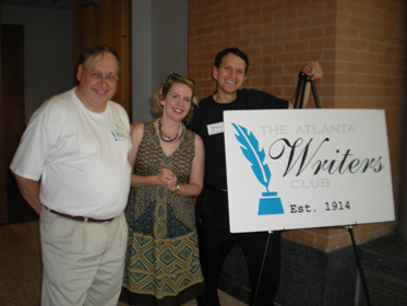 Marty Aftewicz and George Weinstein of the Atlanta Writers Club