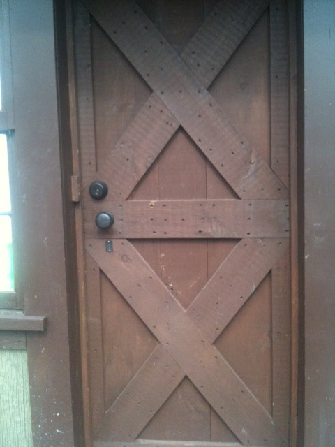 Hambidge Center Brow Door