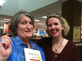 Lauretta and friend with tiara from Henry Heritage Reading Council 