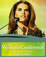Maria Shriver image from The Women's Conference Website